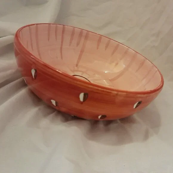 Vintage Royal Norfolk Retired Dollar Tree Strawberry Strawberries Bowl Dish - Picture 6 of 7